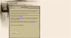 Desktop Screenshot of anthonyweller.com